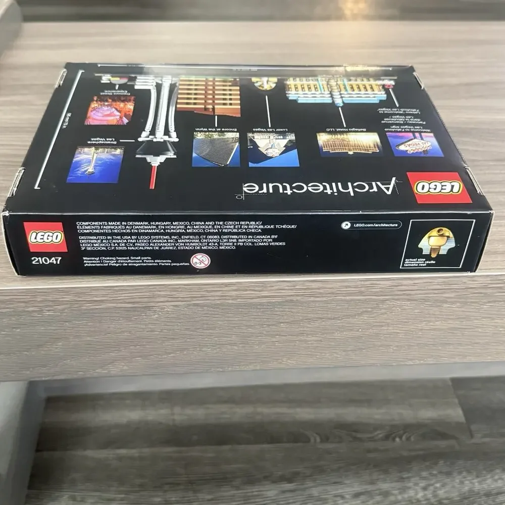 LEGO Architecture Las Vegas 21047 501pc Complete Set Boxed Retired 2018